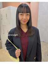 アマーク(a mark) 【能田花音】梅雨対策しながらおしゃれstraight