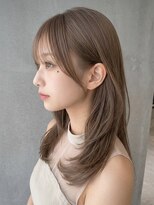 カバーヘア アカデミー 北浦和西口店(COVER HAIR ACADEMY)&nbsp;ミルクティーブロンド/ワンホンレイヤー/くびれヘア/美髪p北浦和