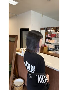 ネバーランド 平成店(NEVER LAND) ボブ×インナーカラー