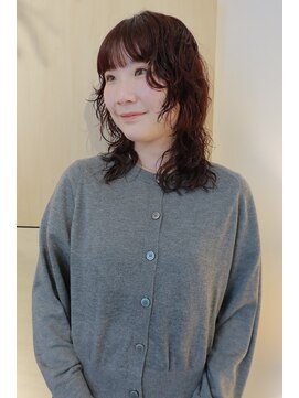 ニュア(neua) レイヤーパーマ＊暖色カラー＊奈良＊橿原神宮前