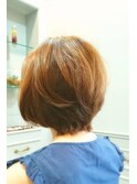大人女子ボブ