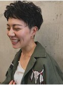 ボーイッシュツーブロshort