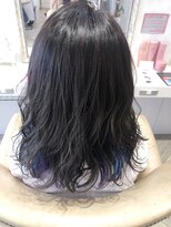 アクイール ピュール ヘア(Accueillir Pur hair)&nbsp;インナーカラー☆ブルーバイオレット【長岡】【見附】