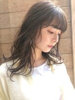 パーク(PAAQ)&nbsp;【田中智大】ミディアムレイヤー×シースルーバング