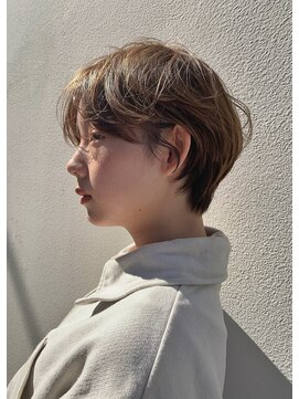 ソイ 下北沢(soi) 王道耳掛けショート ベージュカラー