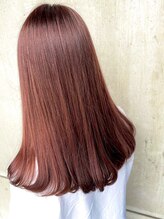 モーブヘアー(mauve hair)