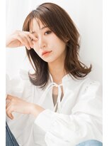 フレーム へアアンドトリートメント 天王寺北口店(FRAME)&nbsp;【FRAME  天王寺北口】シースルーバング♪韓国ヘア