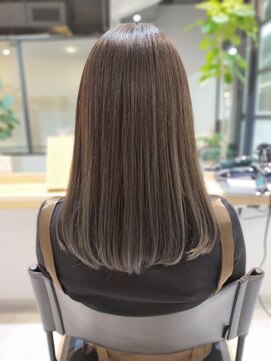 ロゼット(RosetTE) ブリーチなしのグレー