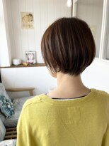 ハンズ(HANDs)&nbsp;《30代40代おすすめ》女性らしさUPのショートボブ