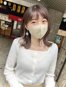 トレヴァーデルチザン(TREVOR DE'RTISAN) くびれヘア×フォギーブラウン