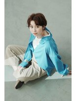 ウタ&nbsp;【uta 浮田】ハンサムショート×キャメルベージュ