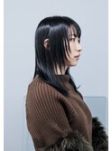 黒髪ウルフスタイル♪