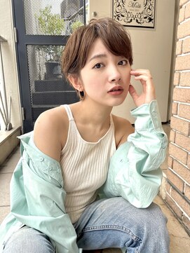 サロンドミルク 新百合ヶ丘店(salon de MiLK) 大人可愛いショート［新百合ヶ丘/ショートヘア/ショートボブ］