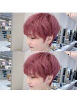 キジ(KIJI) ★コーラルピンク×外国人風ヘアー★