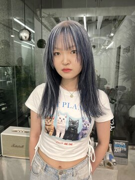 ネンドヘアー(nendo_hair) リバースインナーカラー/ホワイトカラー