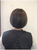 手入れ簡単ボブ