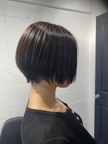 シェル 吉祥寺(shell)&nbsp;グレージュカラー/ボブウルフ/黒髪/ココアベージュ