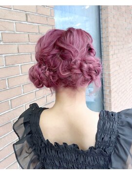 サロンドミルク 原宿(salon de MiLK) ひつじヘアアレンジ