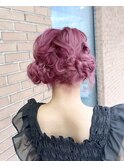 ひつじヘアアレンジ
