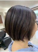 襟足スッキリボブ