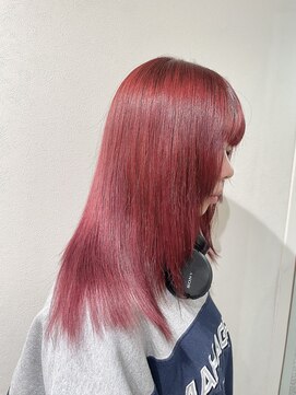 ゼスト 中野店(ZEST) 【ZEST中野/KOTOMI】ブリーチなしで作るレッドカラー