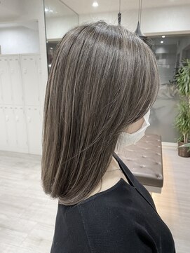 ネックス 表参道本店(nex) nex表参道明るい白髪染めナチュラルベージュ30代40代50代60代