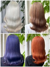 流行りのカラーを再現！！ブリーチ＋カラー♪♪ [大宮/大宮駅/カラー/インナーカラー/学割U24/ブリーチ]