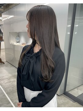 ノード(NODO) 【ブリーチなし】透明感カラー