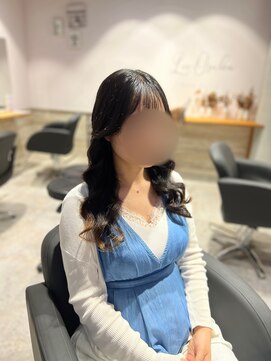 リーオオサカ(Lee Osaka) 【モモカ】コテ巻き風パーマ