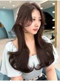 韓国/髪質改善/熊本韓国ヘア/顔まわり/レイヤー/前髪/上通り