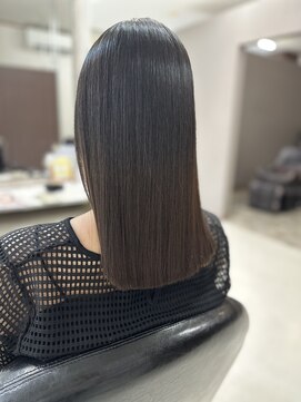 クロス(CROSS) 縮毛矯正Before/after