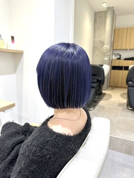 ブランシュ 南行徳店(BLANCHE) 黒髪/ボブルフ/ネビージュ/小顔/ワンレン/髪質改善/前髪