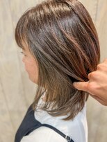 ヘアートゥリース 武蔵小杉店(hair trees)&nbsp;レイヤー×インナーカラー