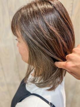 ヘアートゥリース 武蔵小杉店(hair trees) レイヤー×インナーカラー