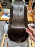 髪質改善ストレート