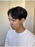 20代30代40代◎流行スーツ短髪ツーブロ刈り上げショートヘア