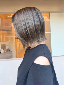 バブルス 春日部店(BUBBLES) ボブ×シアーベージュ