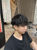 ハルクファースト 札幌(HRK 1st.) ツイストスパイラルパーマ/札幌メンズショート/札幌メンズパーマ