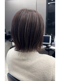 ボブ×ハイライト