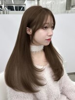 エヌアイ オモテサンドウ(ni omotesando)&nbsp;大人可愛い韓国スタイル/顔まわりカット