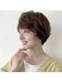  ★大人可愛いクールショート前髪イメチェンレイヤー