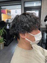 レベル 葛西店(LEVEL)&nbsp;波巻きスパイラルパーマ 波巻きパーマ マッシュ 葛西メンズ