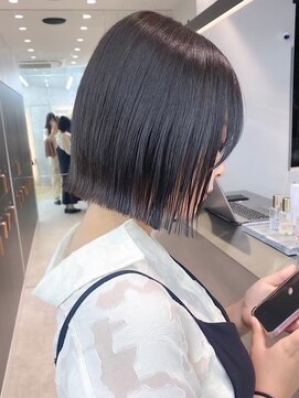 ロンドソレイユ 池袋(Lond soleil) オリーブグレー/グランマッシュ/ショート/ヘイリーボブ/前髪