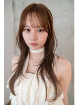 グリーン 町田(green)&nbsp;【ロング】ブラウンカラー×ブリーチなしカラー