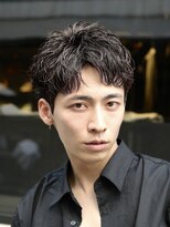 フィフス トウキョウ (fifth TOKYO)&nbsp;渋谷スパイキーパーマメンズカットオールバック30代