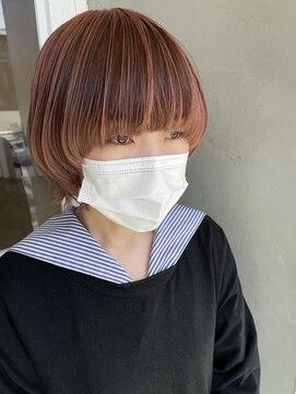 ナイーブヘアデザイン(NAiVE HAIR DESIGN) 【NAiVE HAIR】マッシュウルフ＋ピンクハイライト