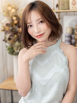 カバーヘア ブリス 川口(COVER HAIR bliss) フェイスフレーミングゆるふわミディアムレイヤーa20代30代40代