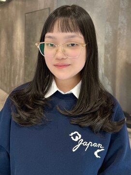 ピークアブー 原宿ハラカド(PEEK-A-BOO) 姫カットレイヤー大人可愛いロングレイヤーワンカールシャギー