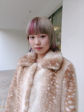 チクロヘアー(Ticro hair) @nkkn15 mix design color
