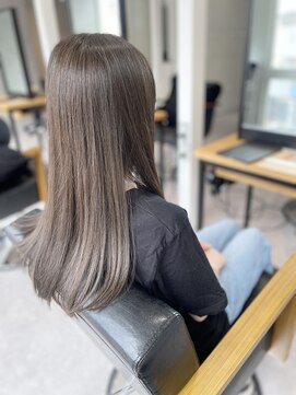 オーブ ヘアー ミル 八戸店(AUBE HAIR mill) グレージュカラー☆